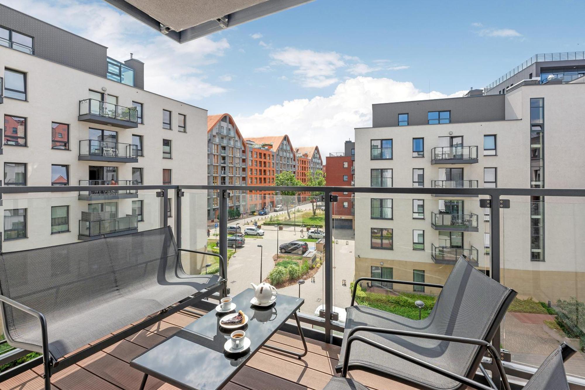 Chmielna Park - City Center & Parking By Downtown Apartments Gdansk Bagian luar foto
